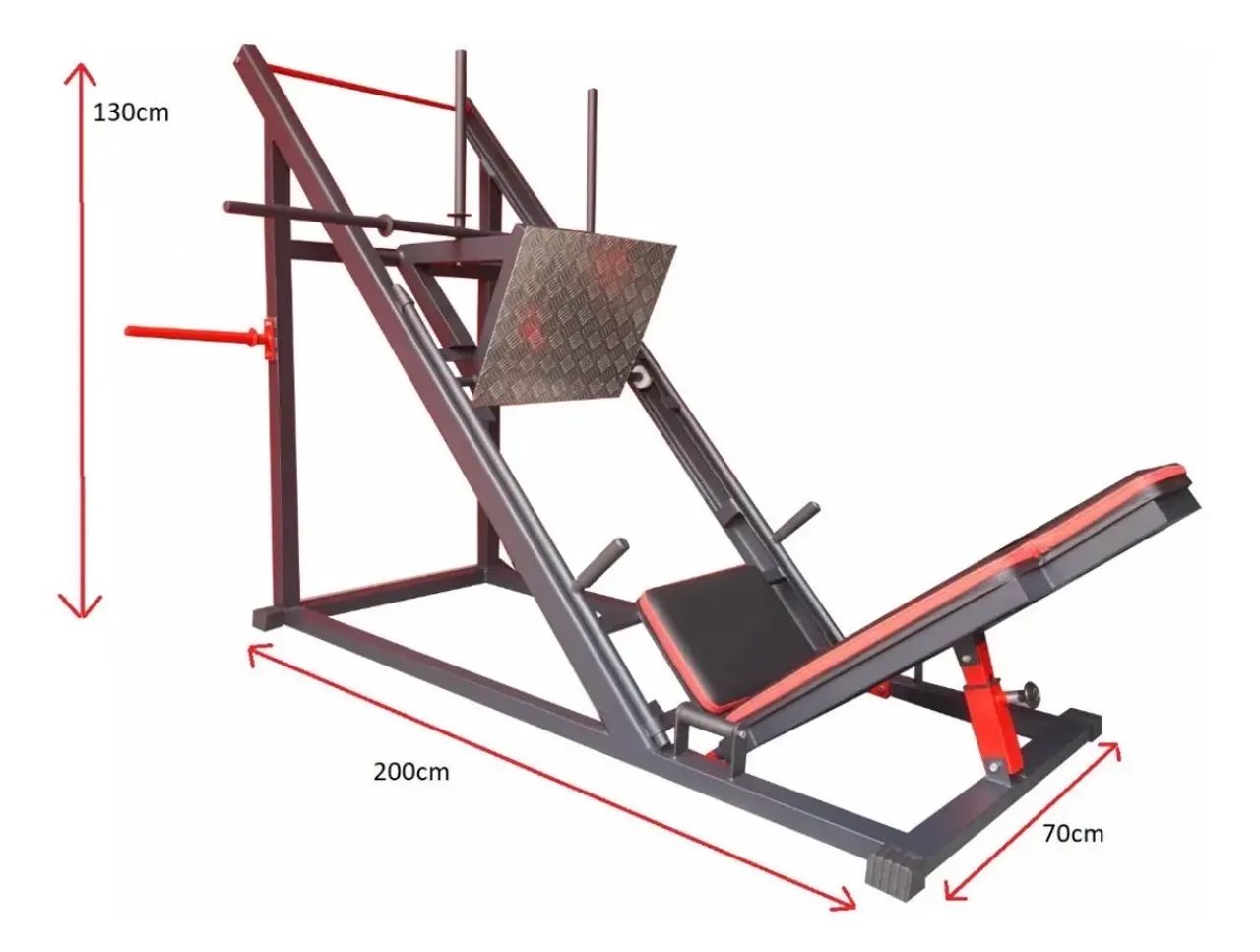 Leg press 45 graus - carga 300kg - Foto 3