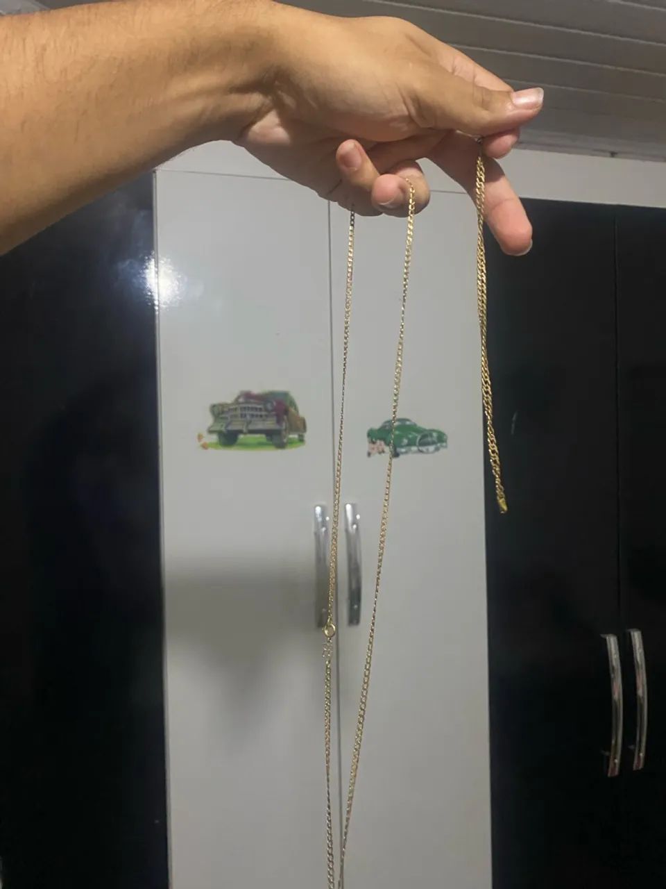 Colar Romannel + Pulseira de Moeda Antiga - Foto 3