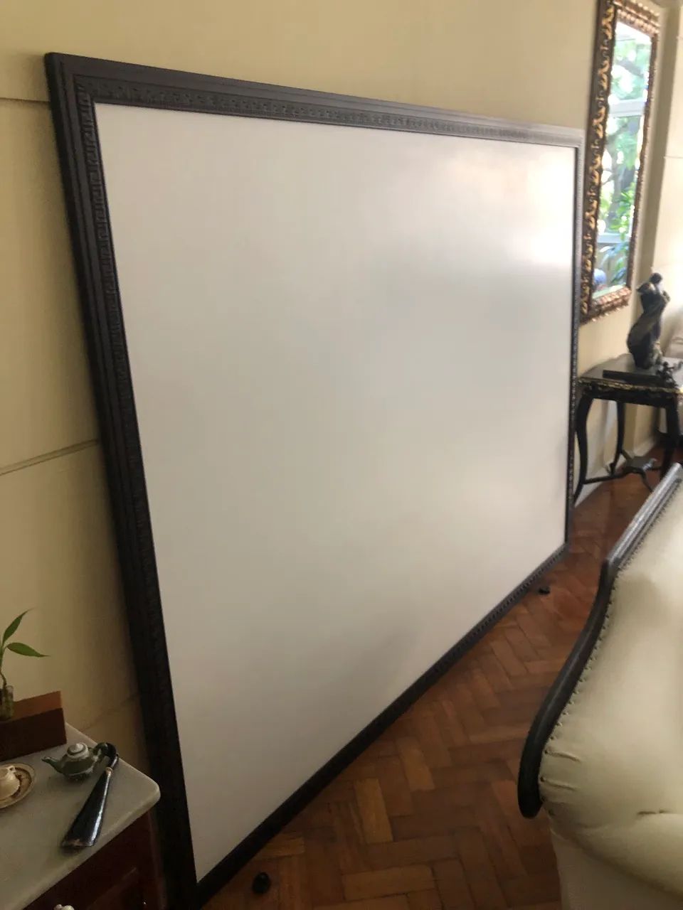 Telão 100 polegadas com moldura - Foto 2