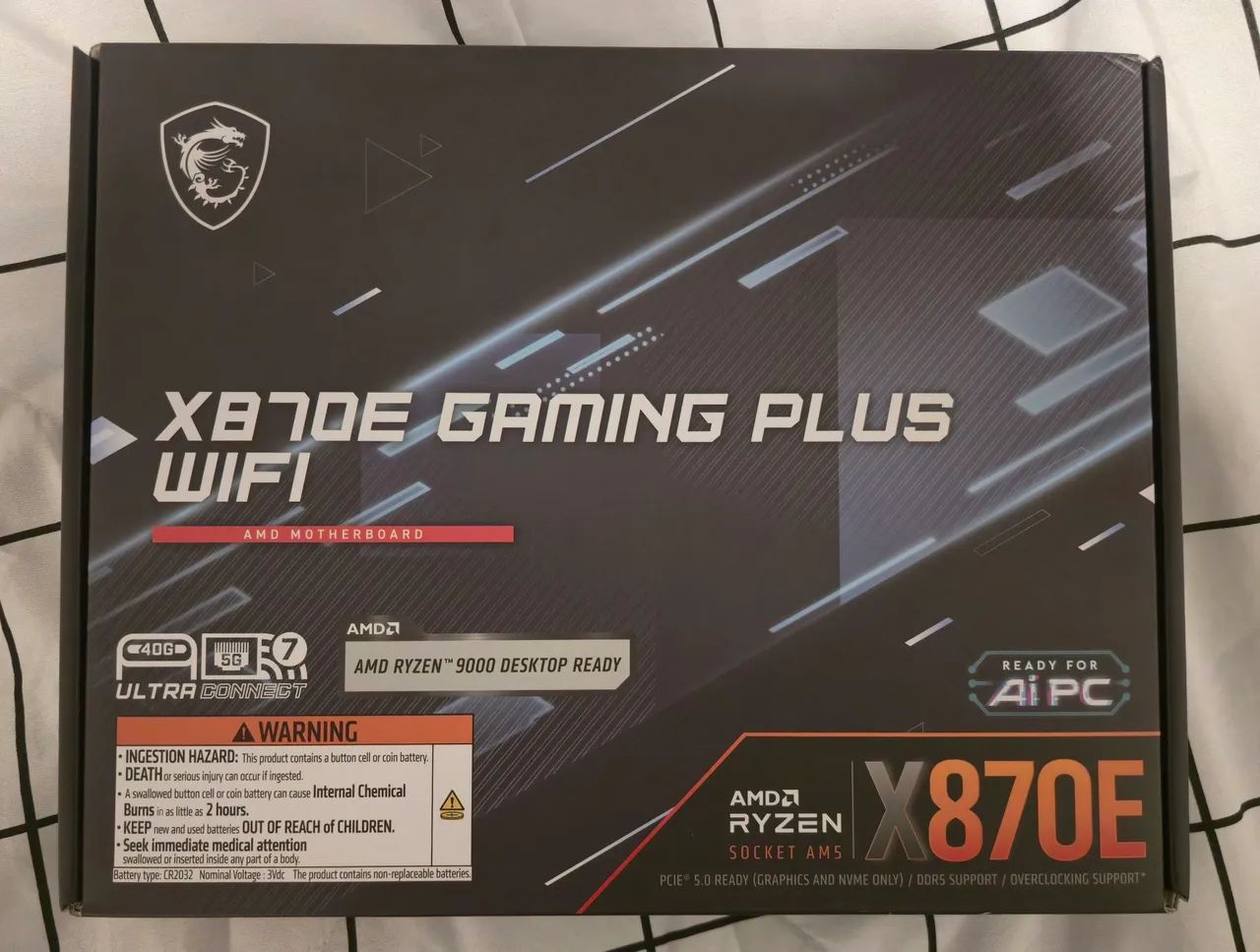 Placa mãe X870E Gaming Plus Wifi