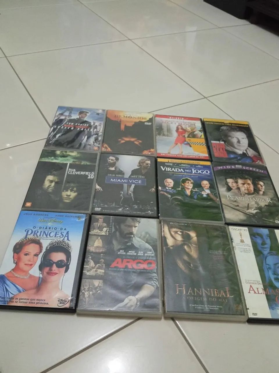 Lote de dvd