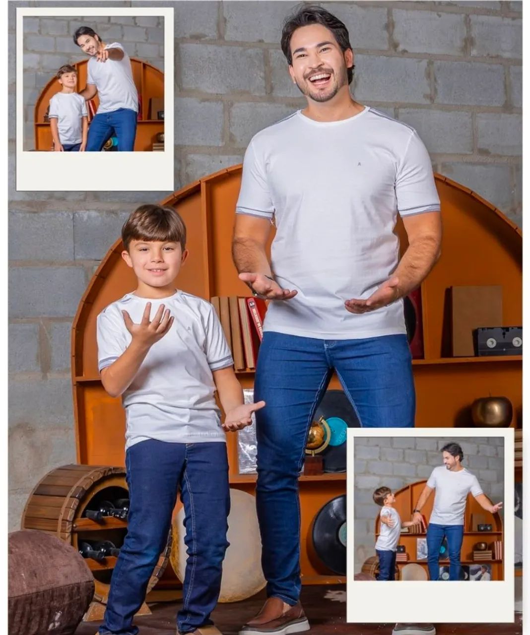 Camisa pai e filho 