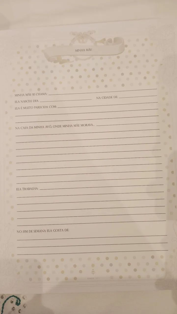 Livro de recordações de bebê  - Foto 3