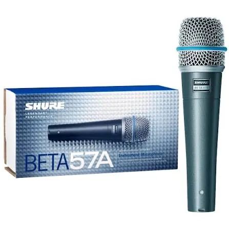 Microfone Shure Beta 57A TOP - Lacrado! - Foto 4