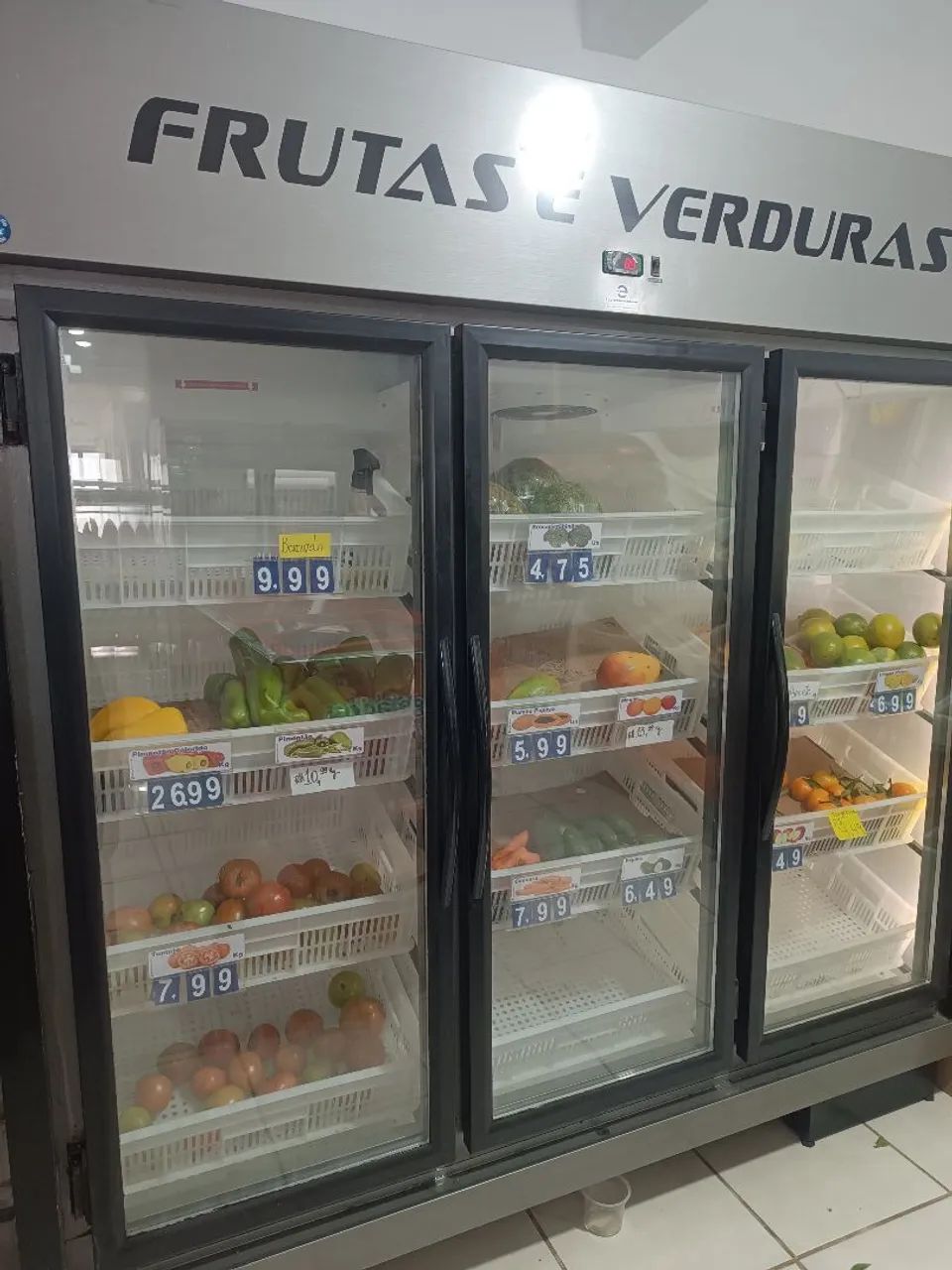 Geladeira - Frutas e Verduras