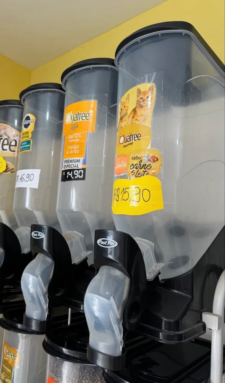 Dispenser - Graneleiro ração / grãos Plast Pet