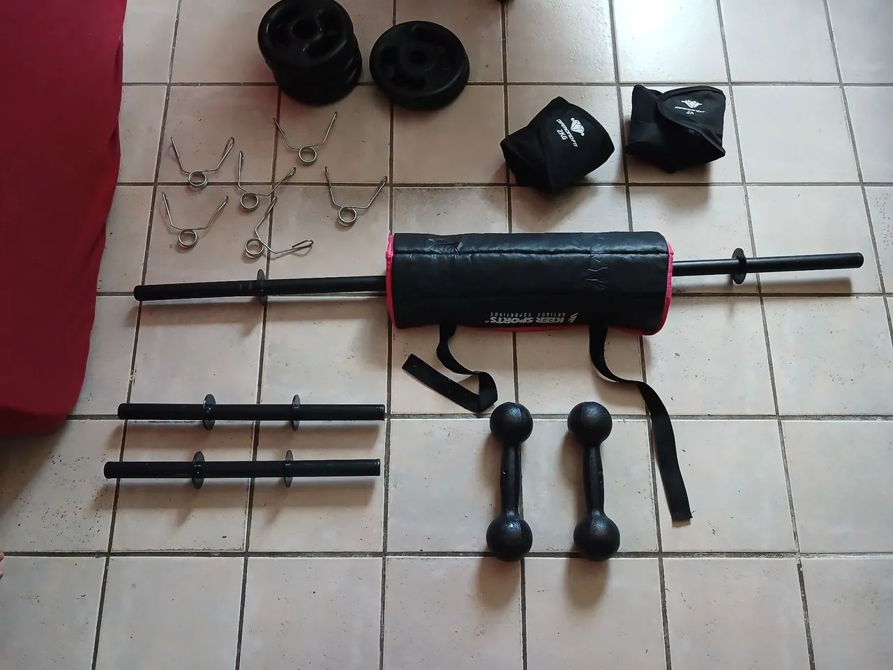 Kit musculação  - Foto 5