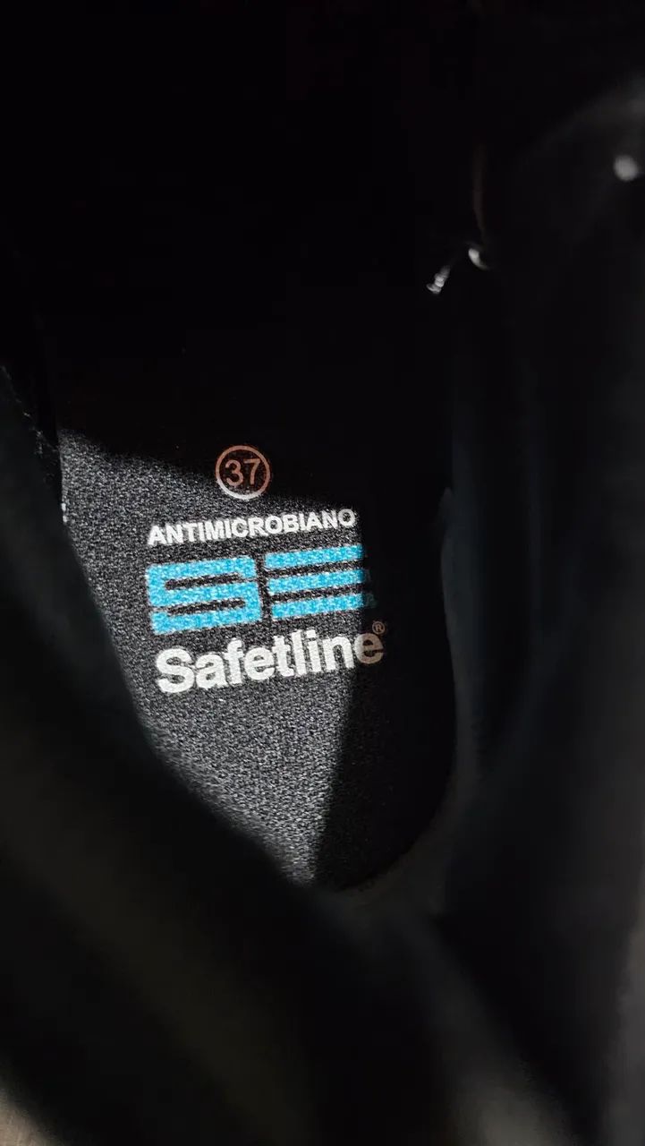 Bota de segurança Saftline nº 37  - Foto 3
