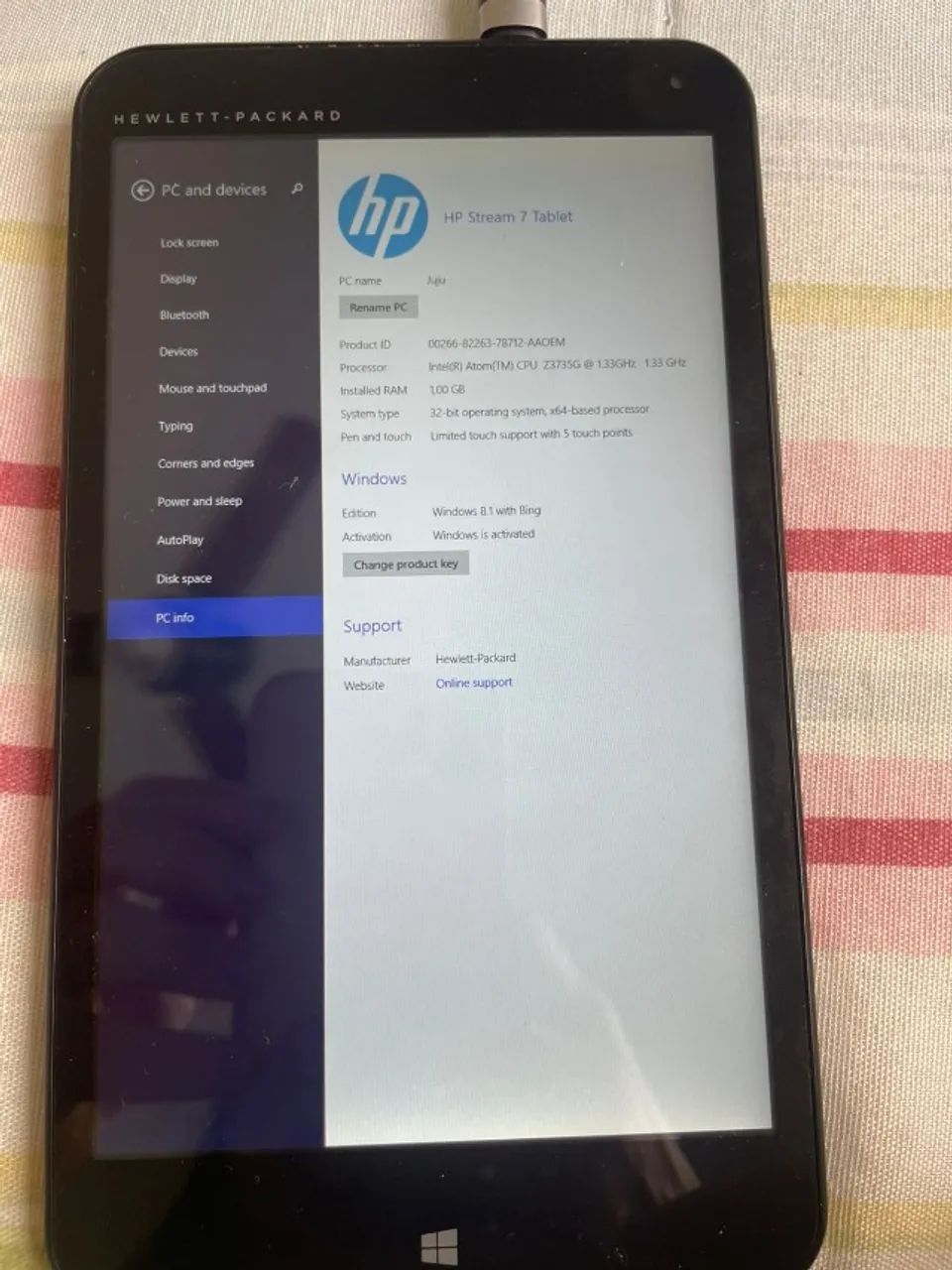 tablet 7 polegadas HP - Foto 3