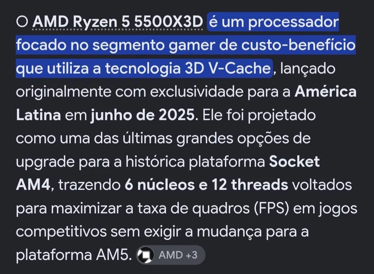 Ryzen 5500X3D  - Foto 2