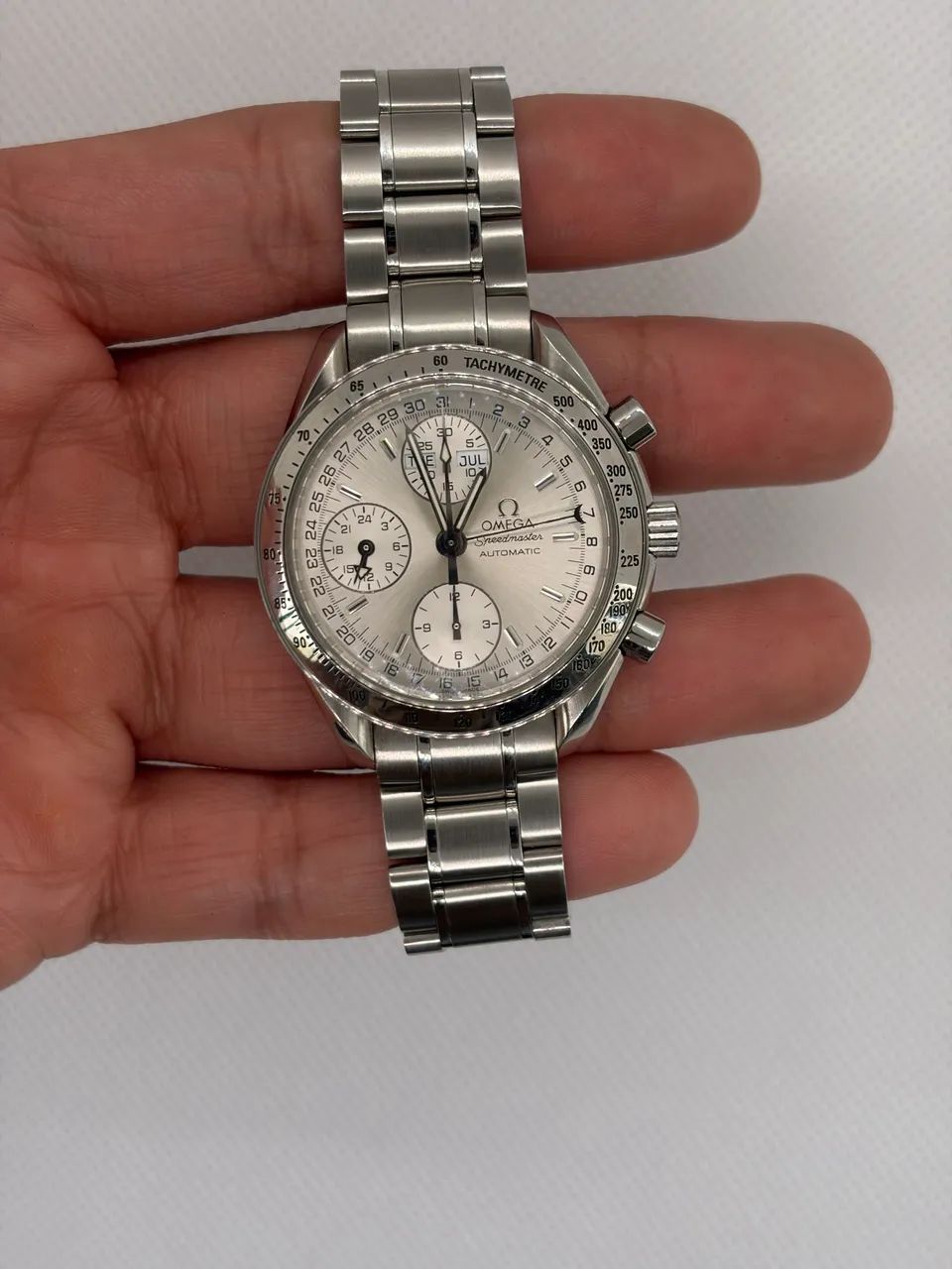 Relógio Omega Speedmaster 39mm Triple Date  - Foto 3