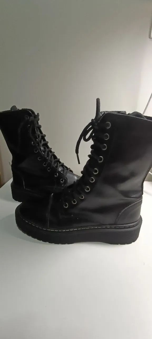 Bota coturno n 35 - Foto 2