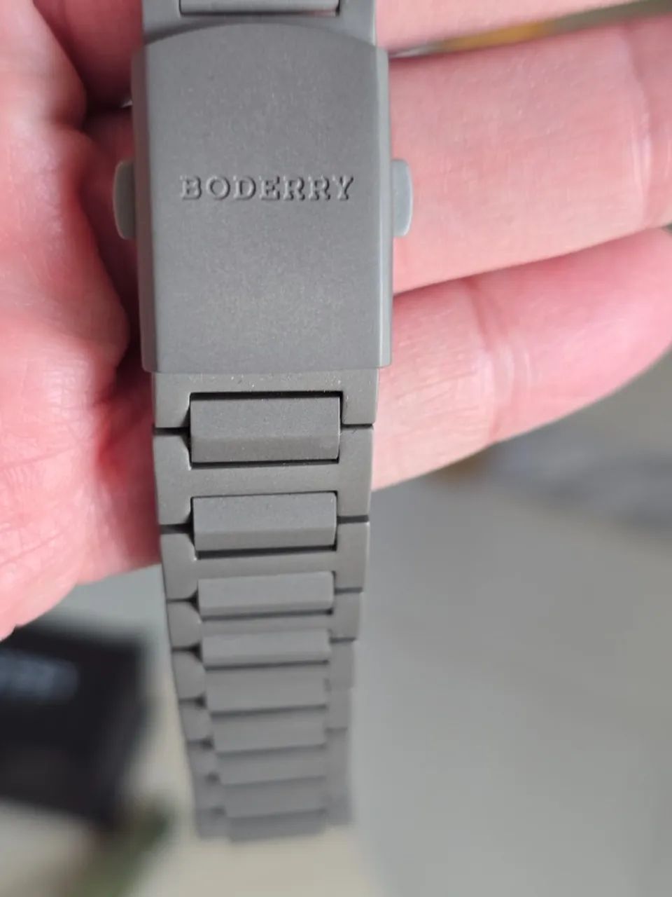 Relógio Boderry LandMaster Titânio Automático 2 pulseiras  - Foto 3