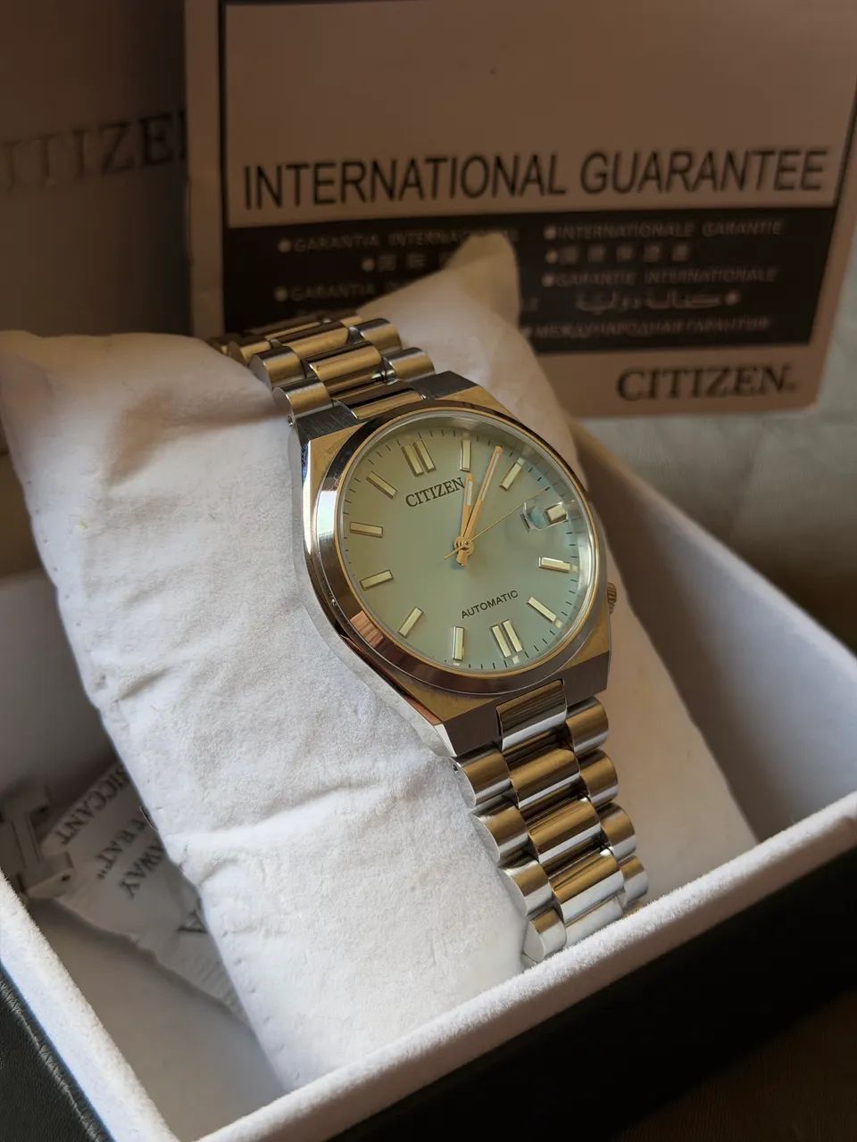 Relógio Citizen Tsuyosa 37mm Tiffany - Foto 2
