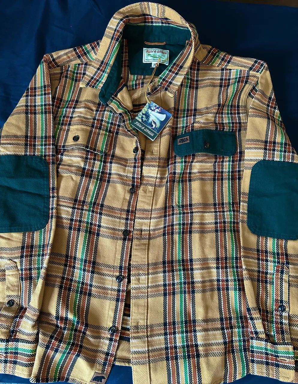 Camisa Xadrez Importada Field & Stream (EUA) Xadrez Trufado zerada! - Foto 2