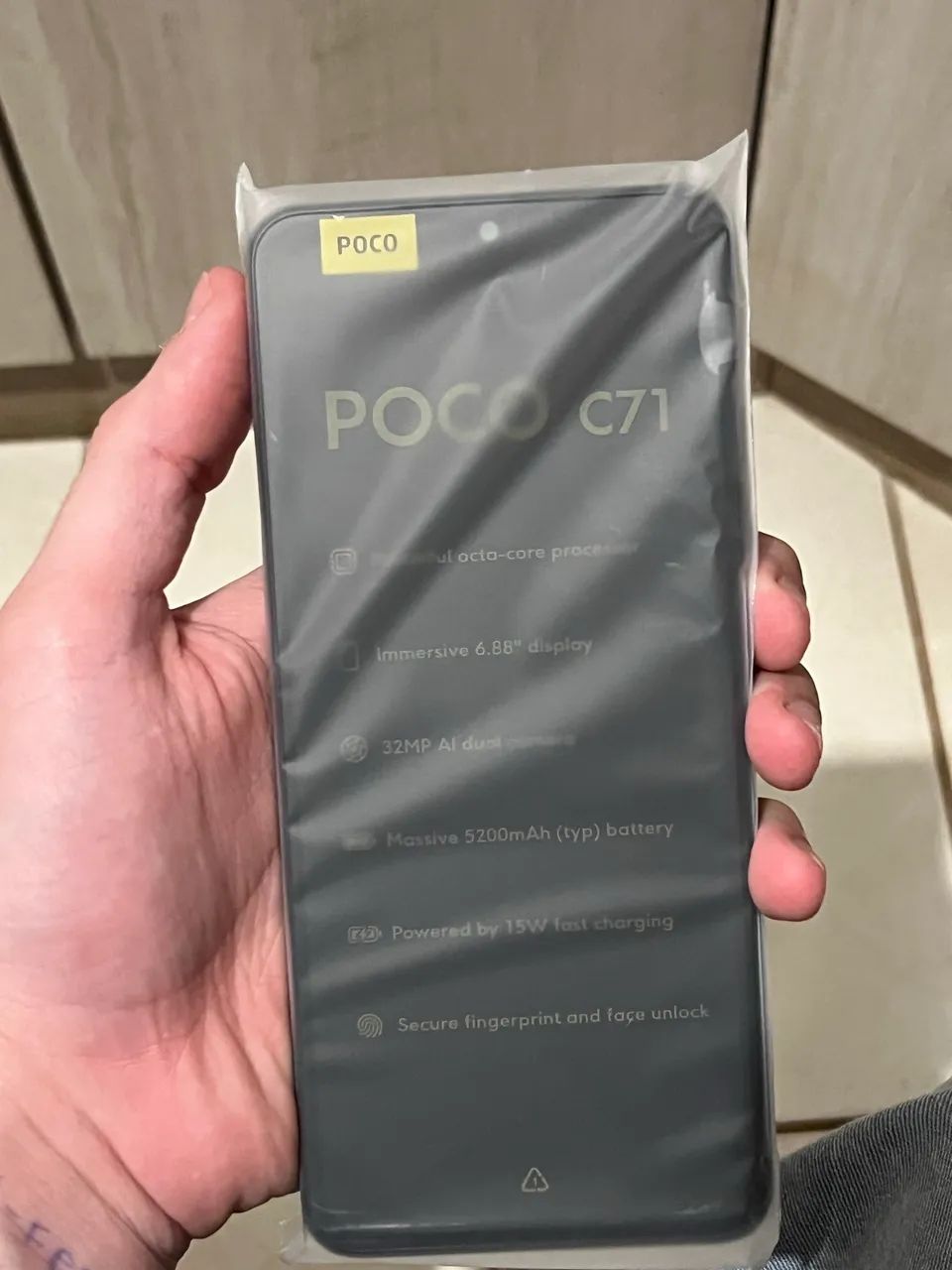 POCO C71 Black