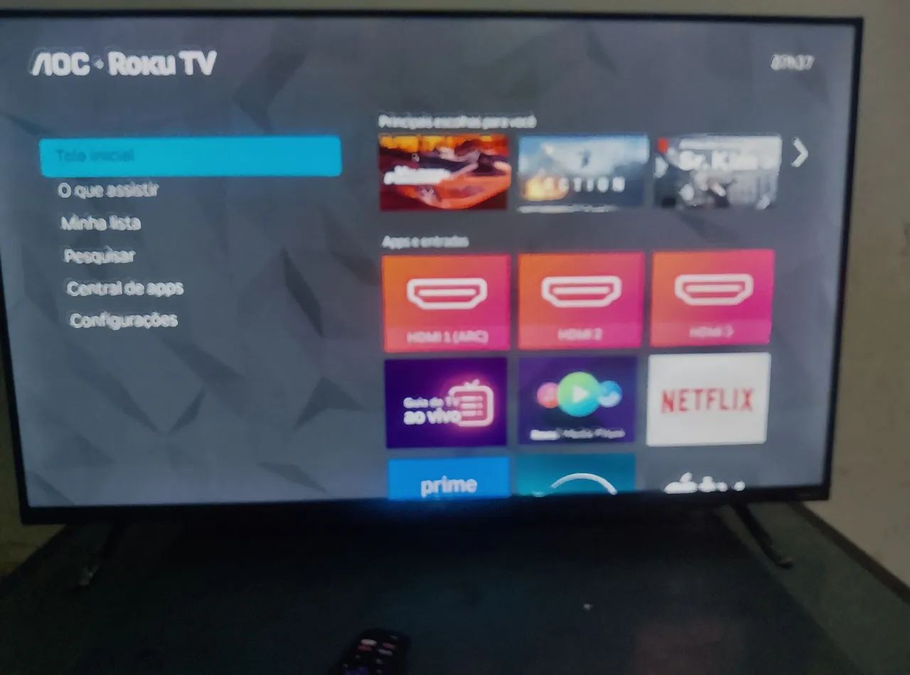 Smart TV AOC Rocku 50 polegadas - Foto 4
