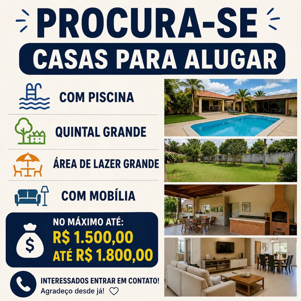Alugo casa até 2mil