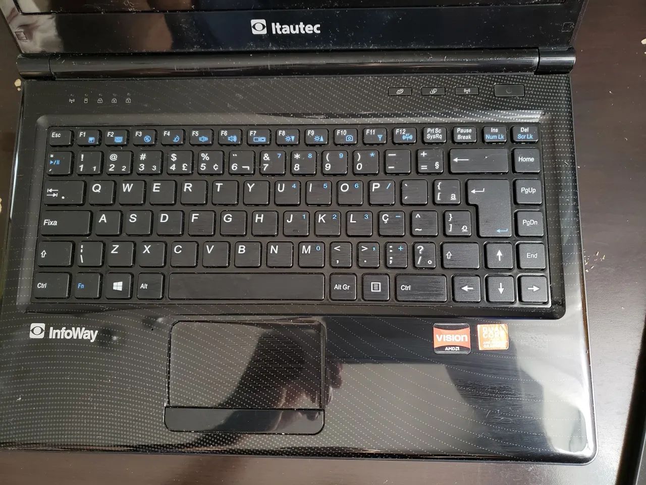 Notebook Itautec infoway 