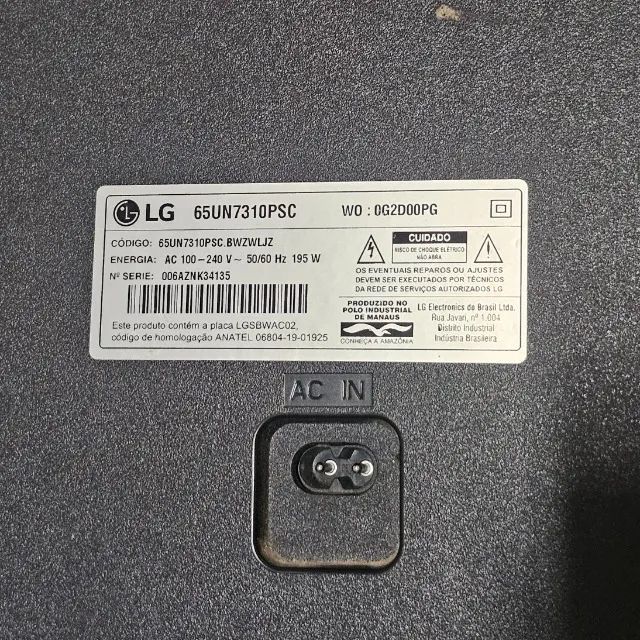 SmartTV LG 65" 4K - 65UN7310PSC - Foto 2