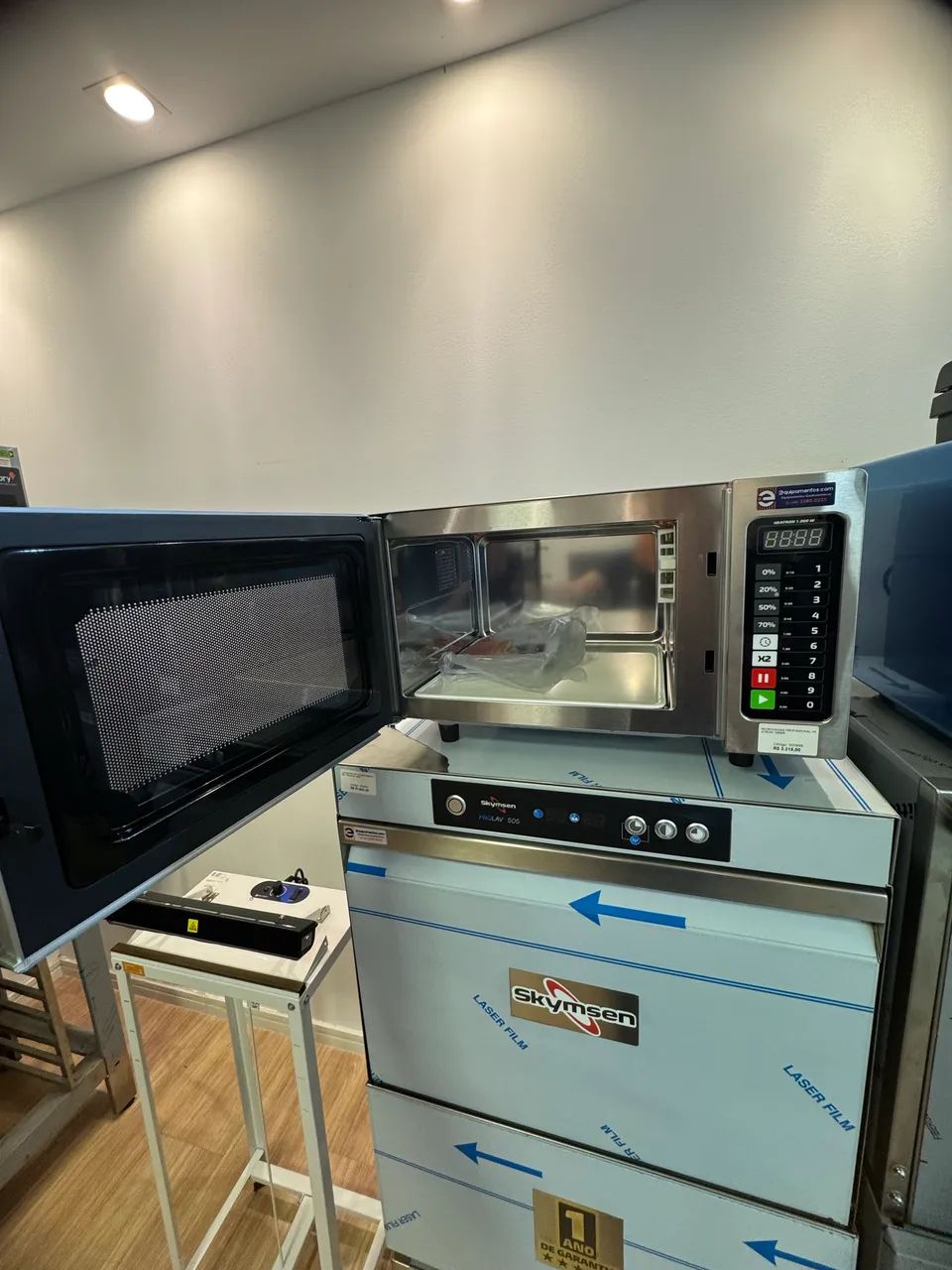 Microondas Profissional Heatron 1000w ideal para sua cozinha  - Foto 3
