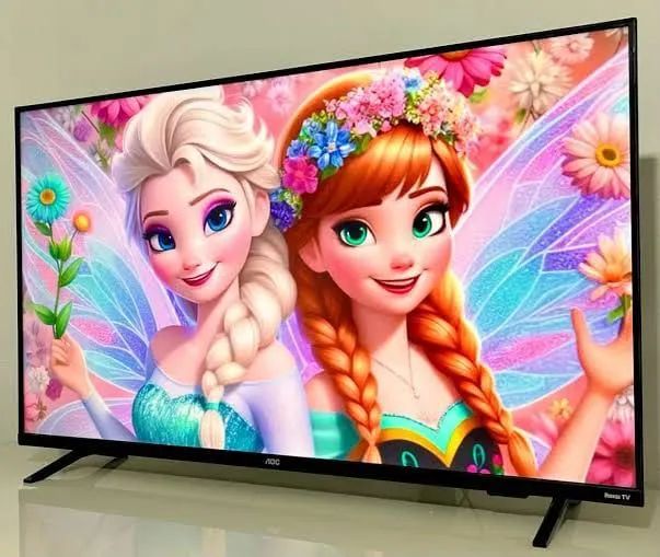 Tel ão smart 50 AOC Roku nova - Foto 2