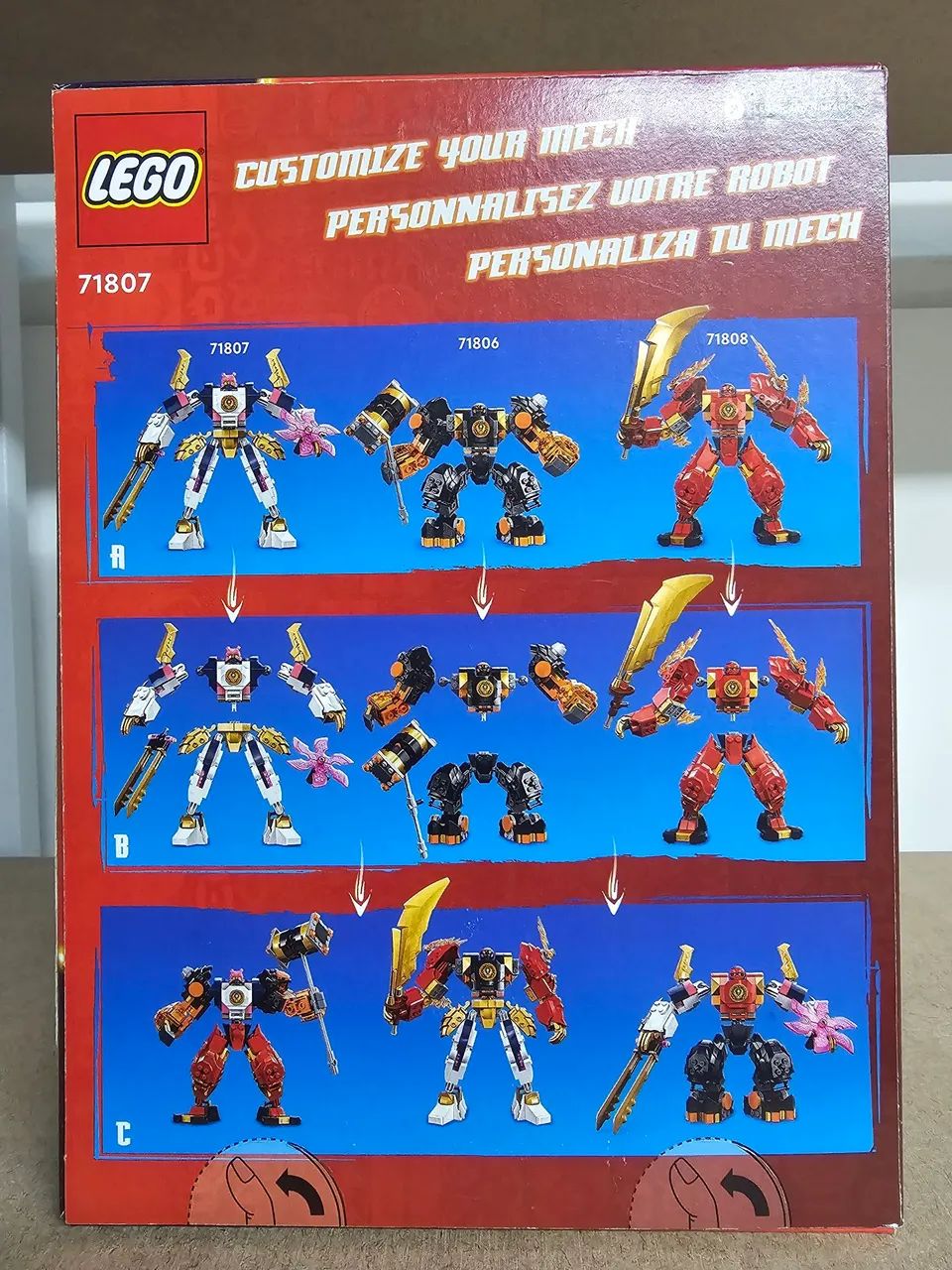 LEGO Ninjago Robo da Sora 71807 NOVO LACRADO - Brinquedos e Jogos