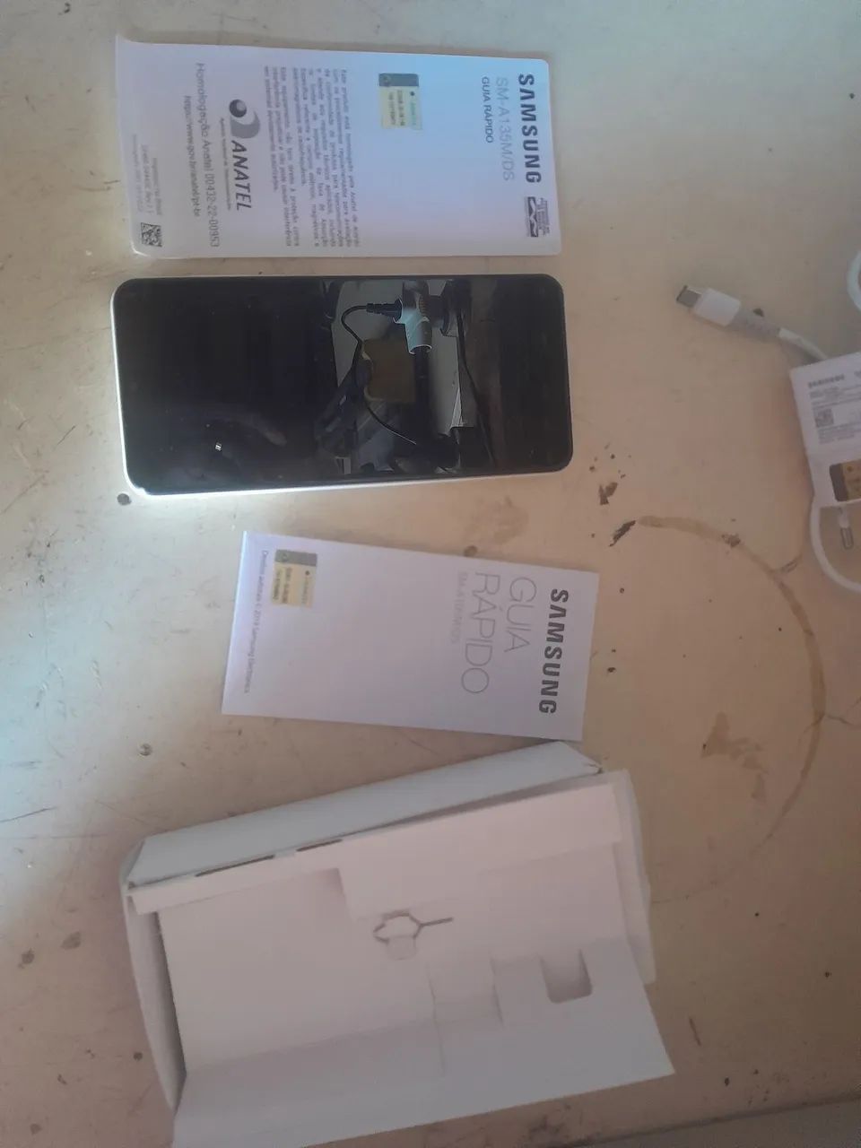 Celular Galaxy A13 dá samsung super conservado cor branco funcionando perfeitamente  - Foto 3