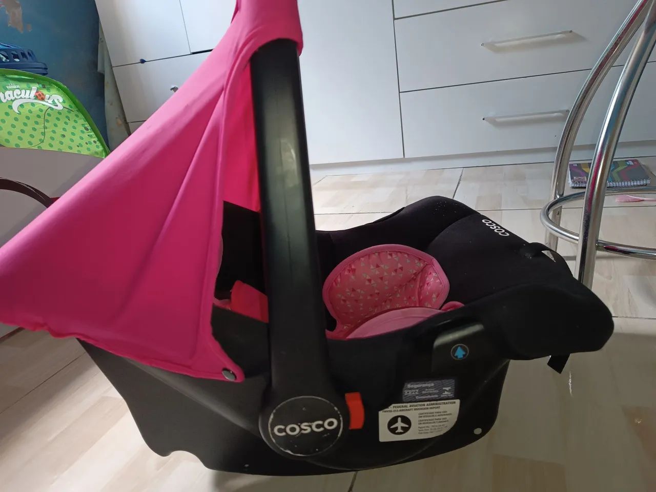 Bebê Conforto Cosco Rosa  - Foto 2