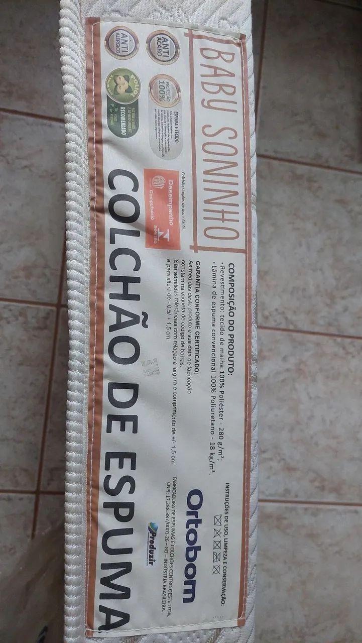 Colchão de berço Novo - Foto 5
