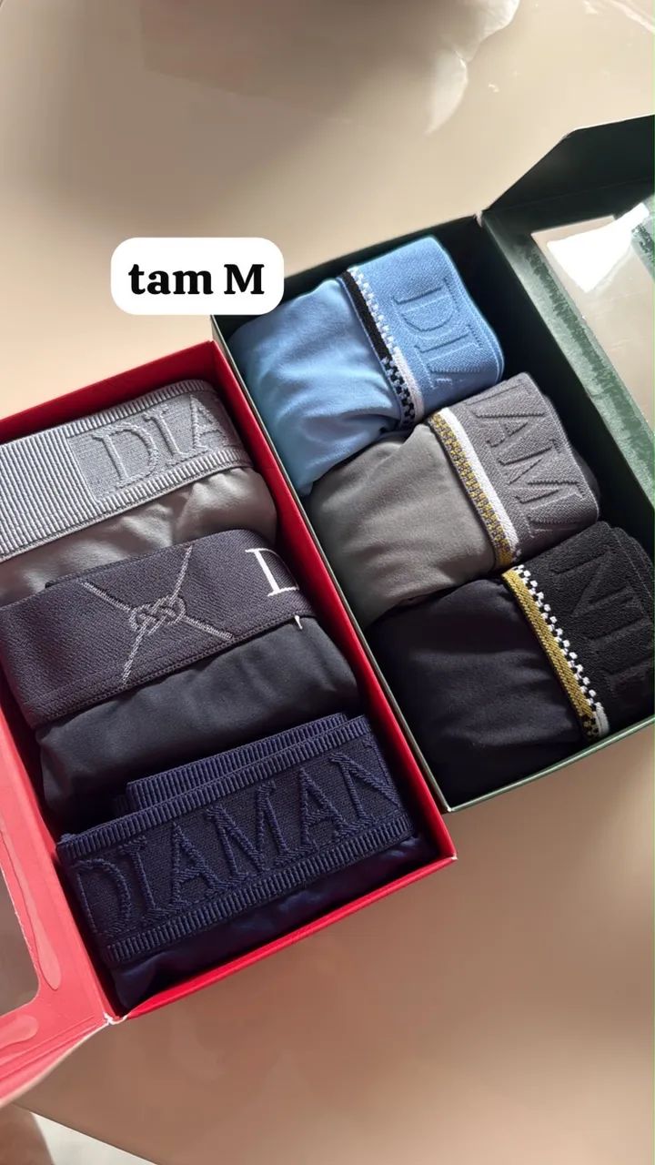 cueca box diamantes lingerie - Foto 4