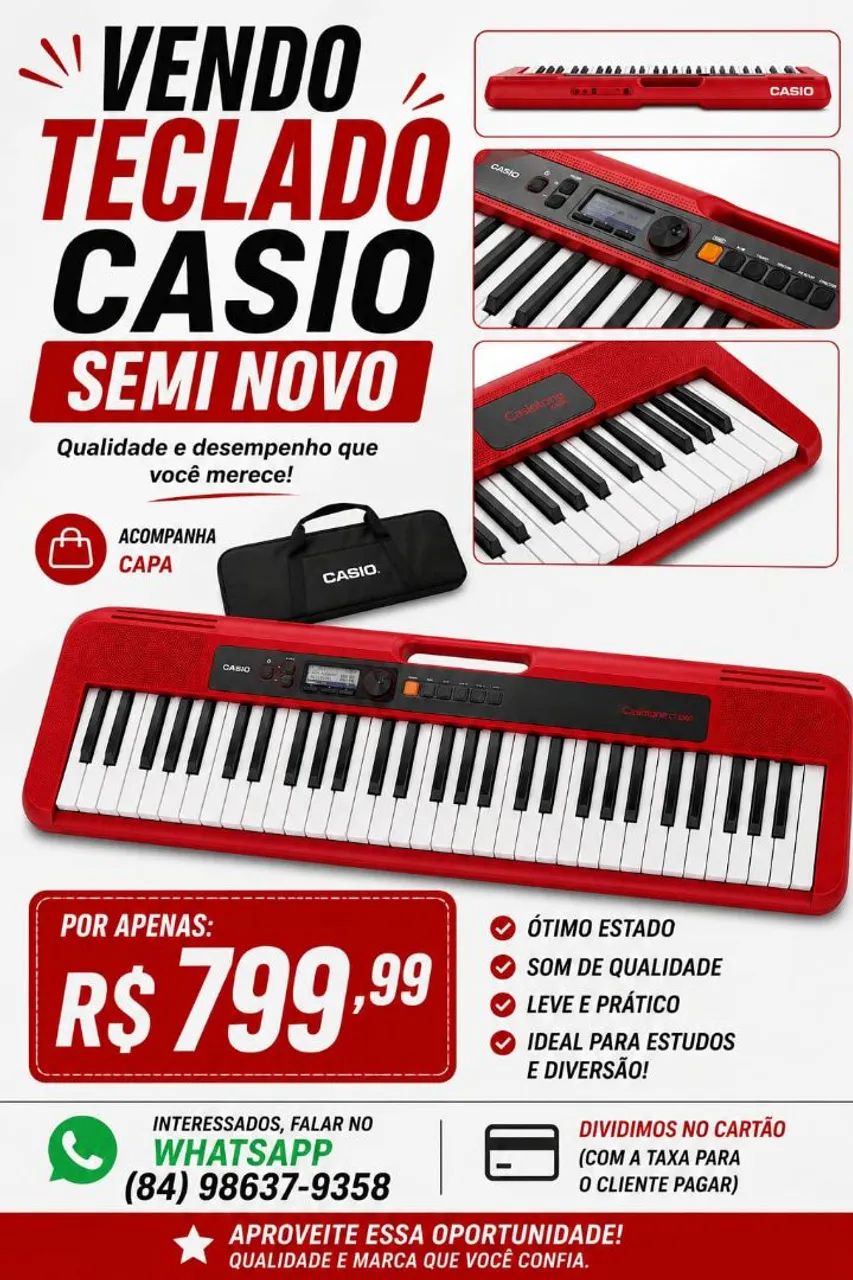 Teclado casio