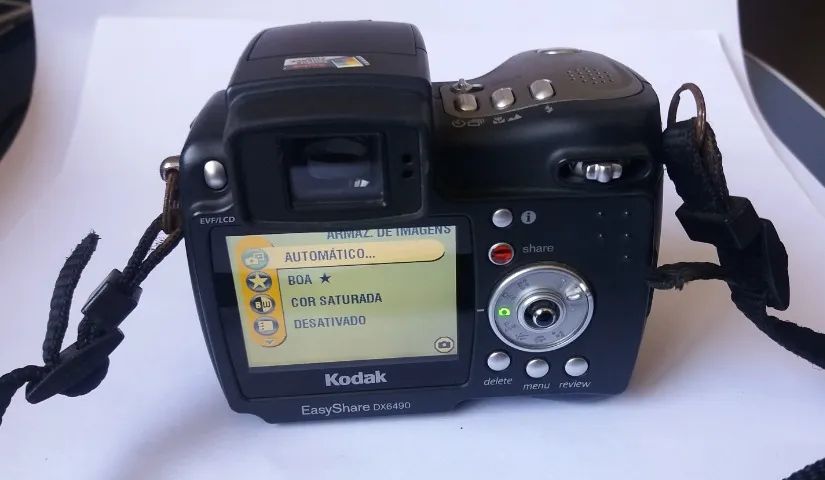 6E177 OKUMA E4809-032-400-F 動作保証 Câmera Digital Kodak EasyShare DX6490 Zoom - Ver Descrição