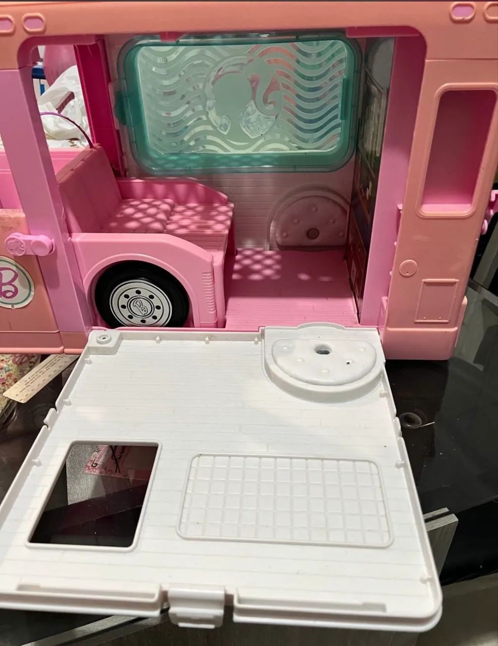 Trailer Camping Barbie - Usado sem acessorios e sem caixa  - Foto 4