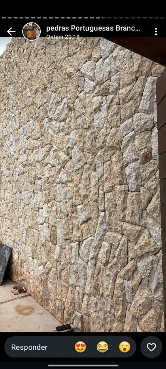 Pedras Moledo almofadada 