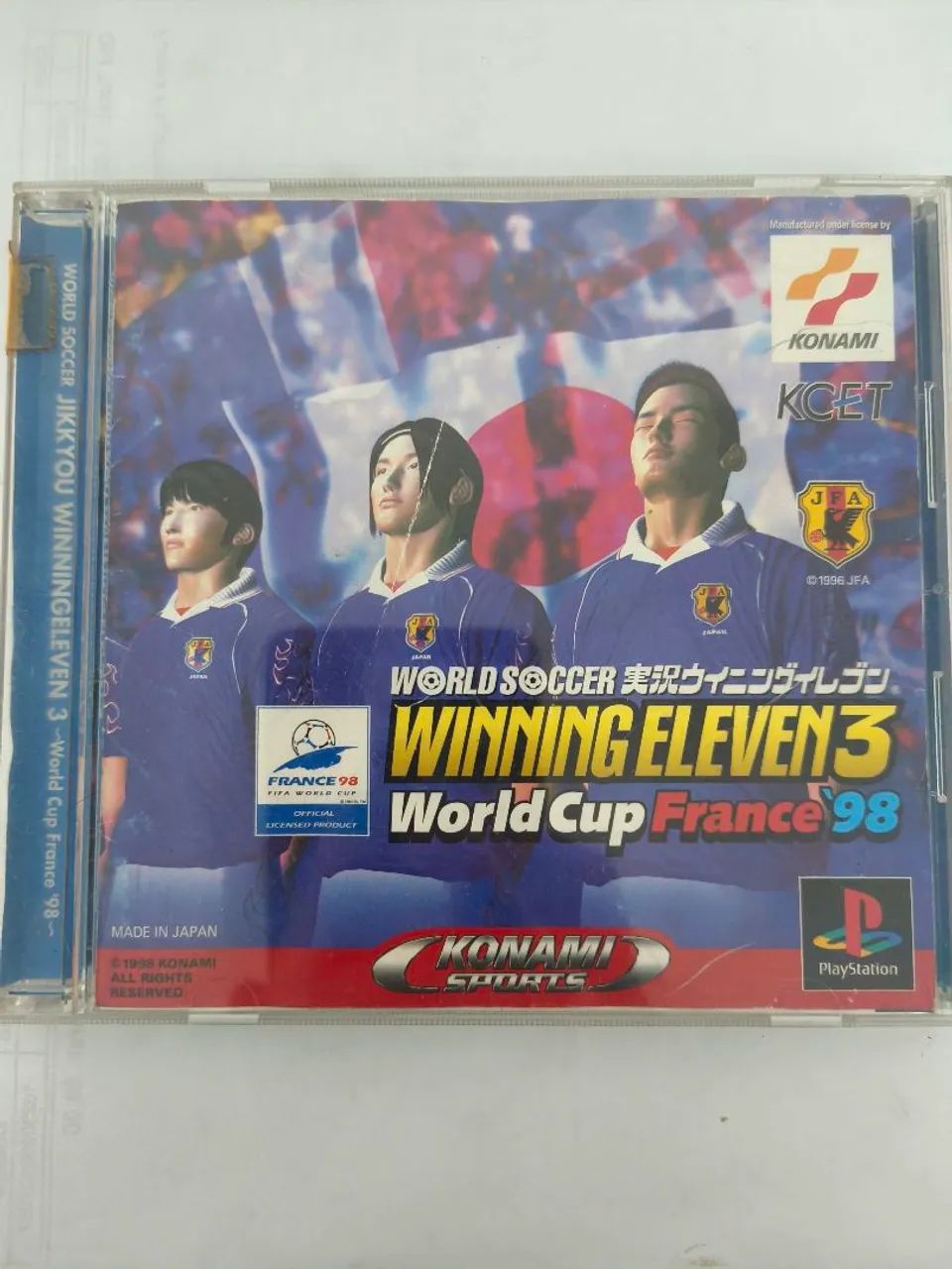 Winning eleven 3 World Cup 98 Ps1