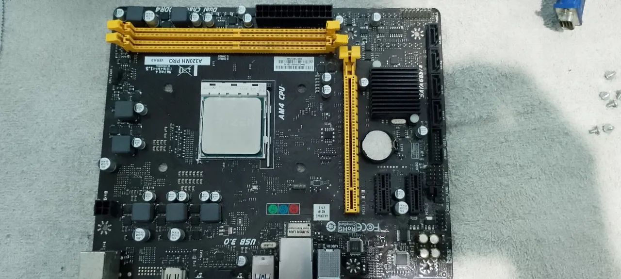 Kit r3 3200g + placa mãe  - Foto 3