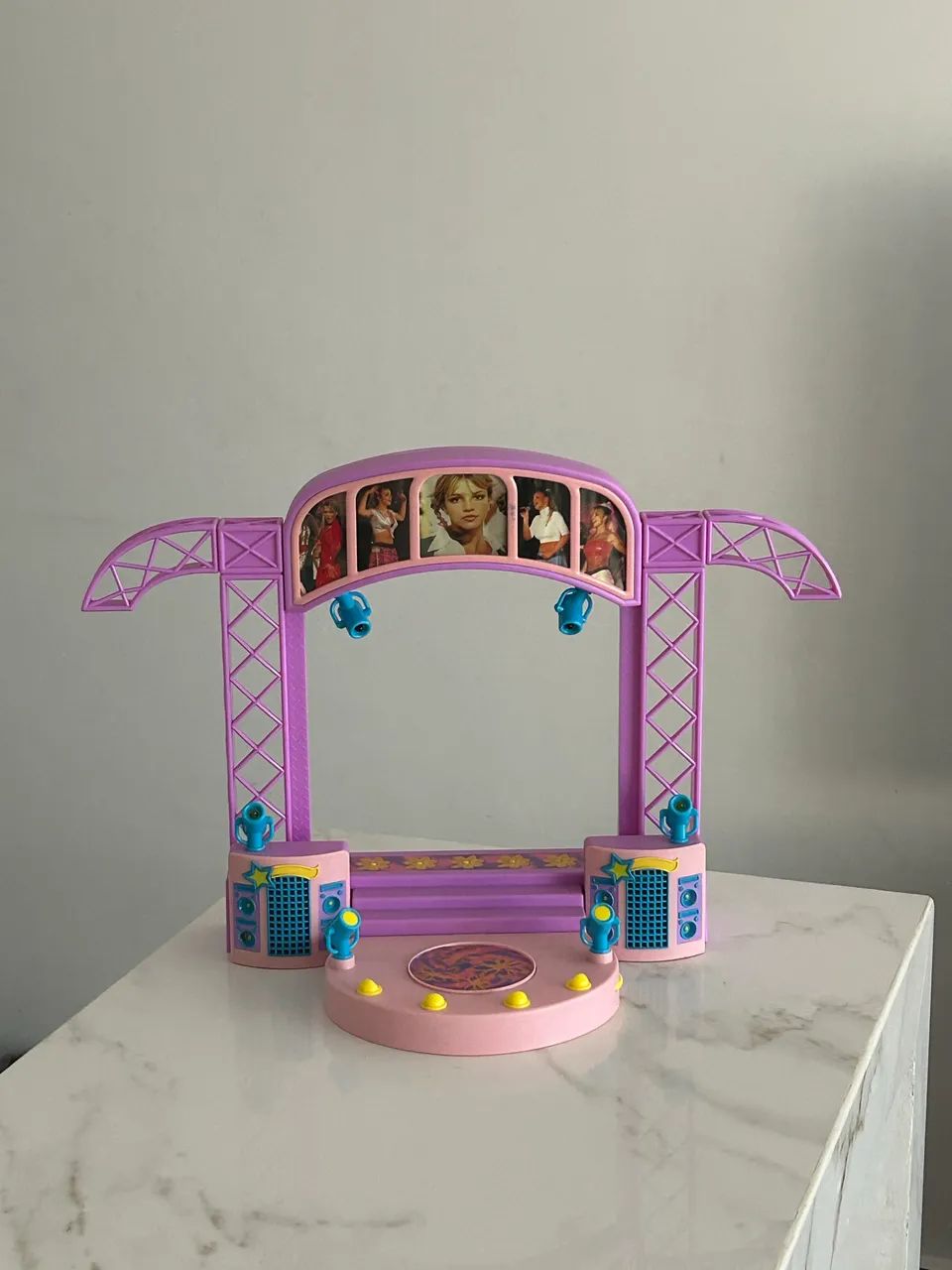 Britney spears boneca palco 