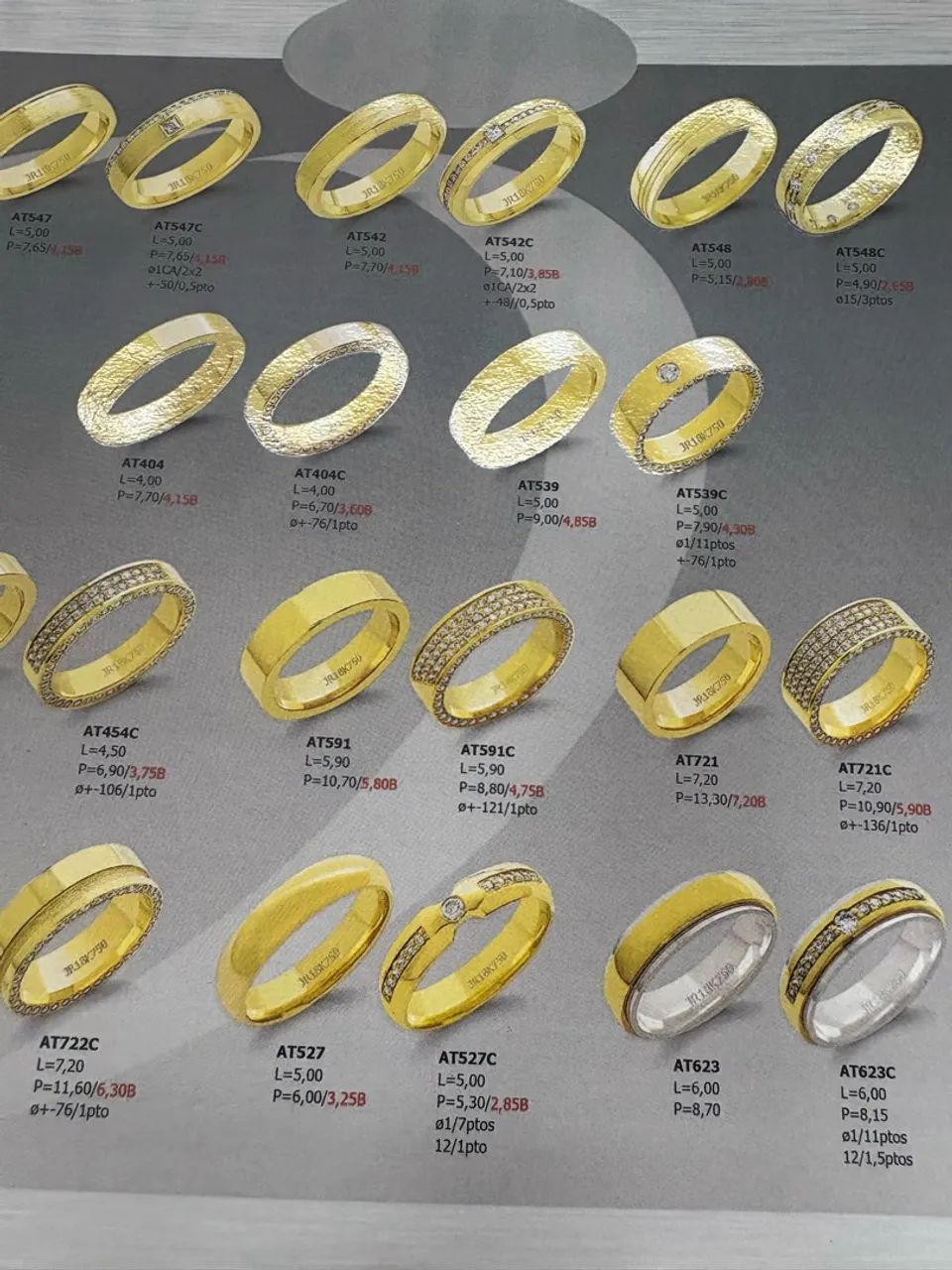Aliança em ouro 18 - Foto 4
