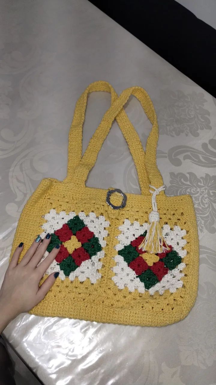 Bolsa de crochê 