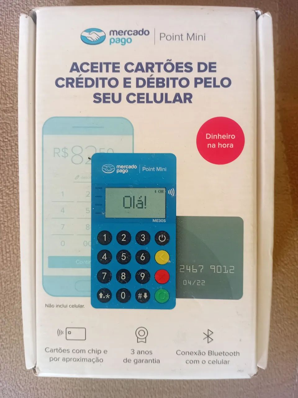 MAQUININHA DE CARTÃO MERCADO PAGO PRODUTO  - Foto 2