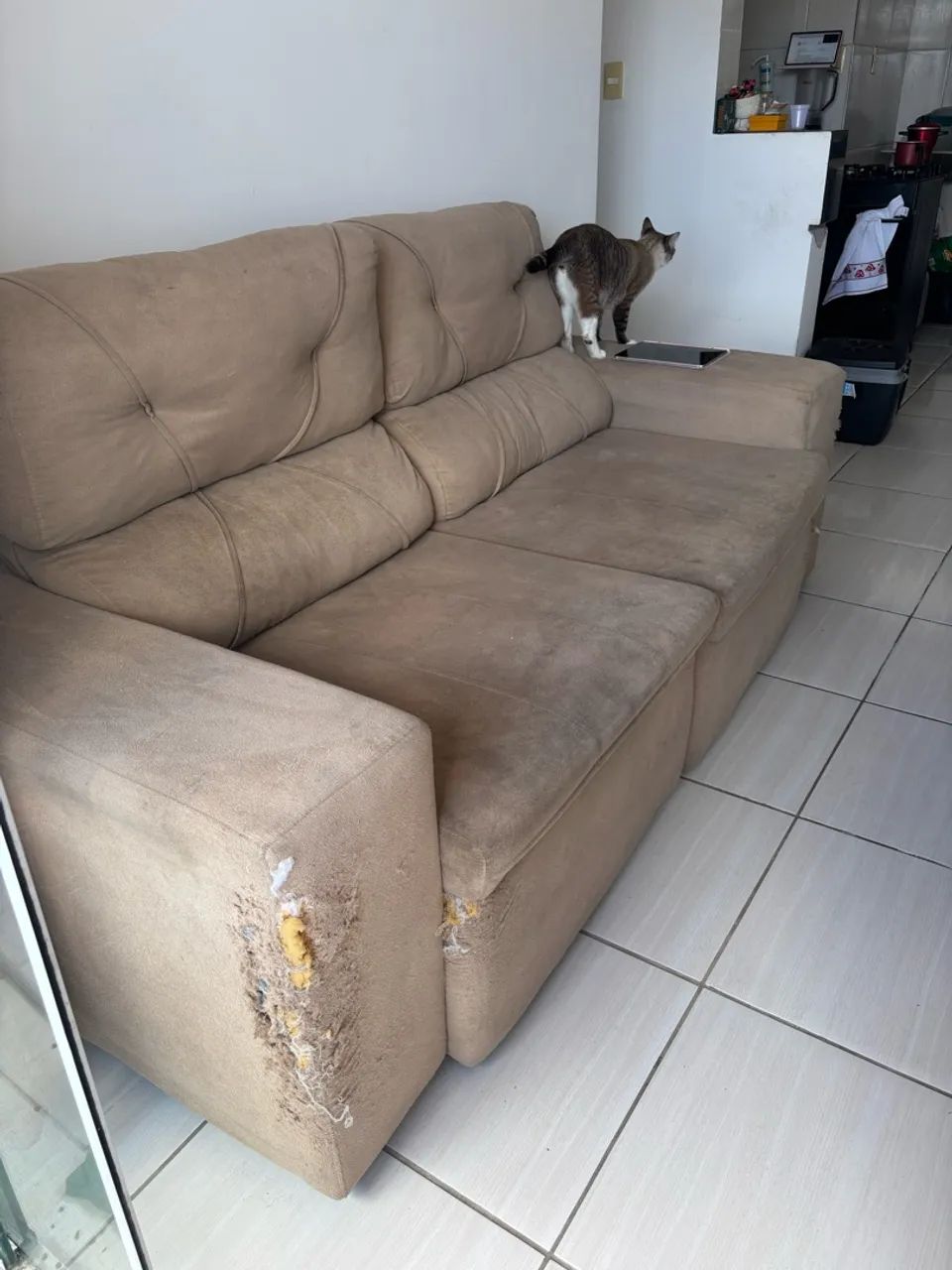Sofá cama 3 lugares