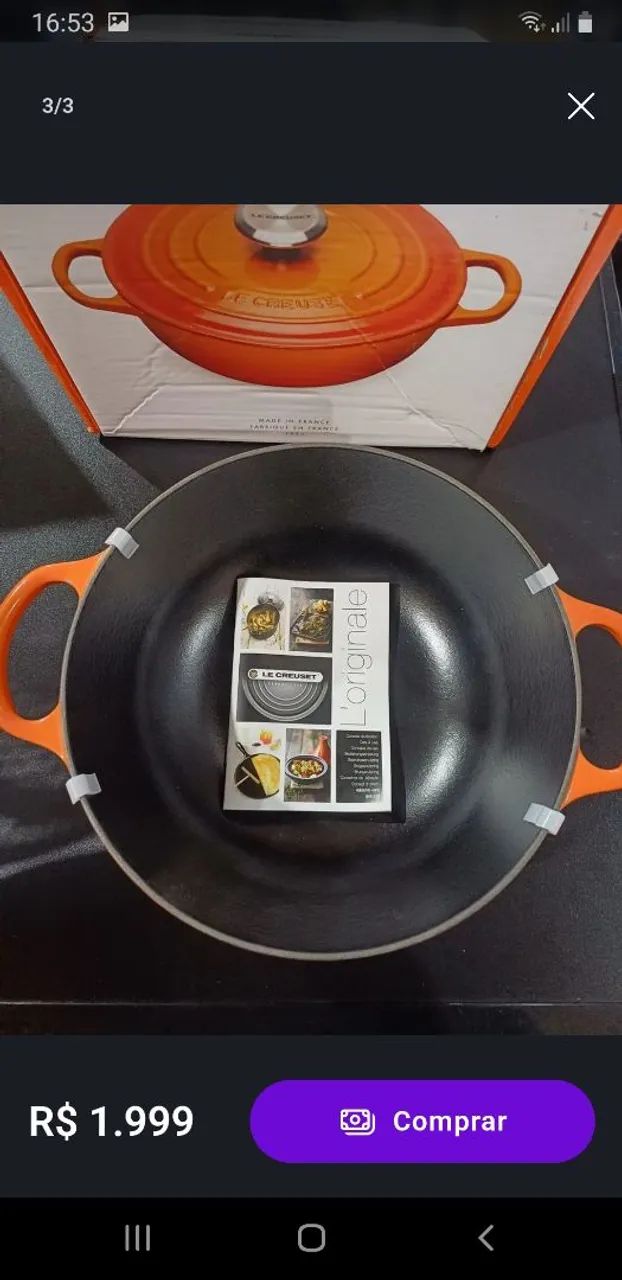 Panela le creuset 