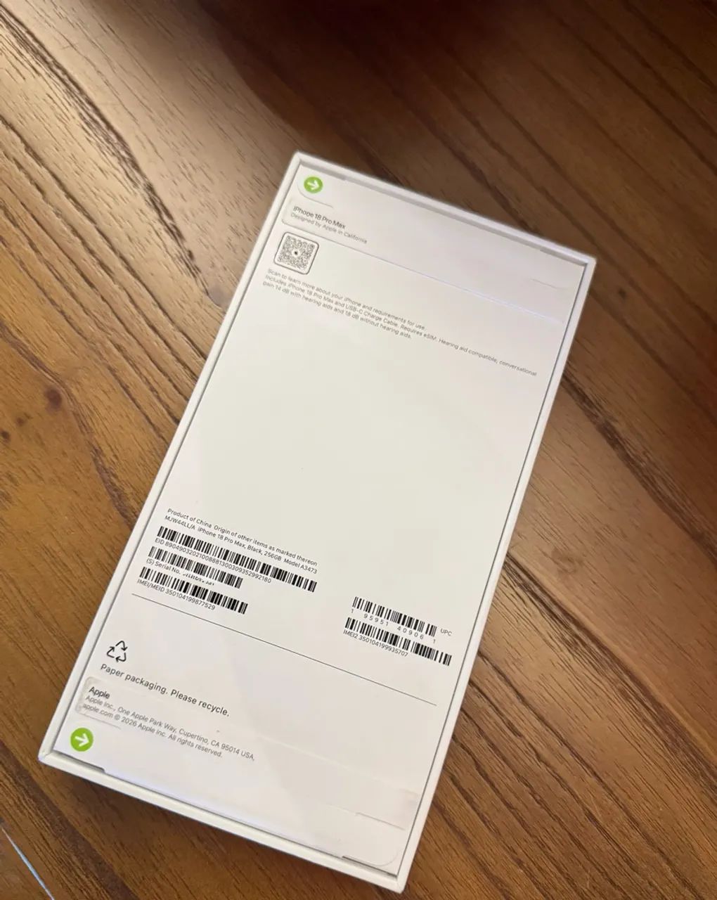IPHONE 18 PRO MAX 256GB PRETO  - Foto 2