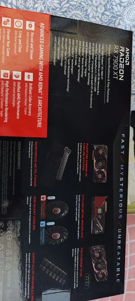 Rx 7900xt phantom gaming oc  - Foto 2