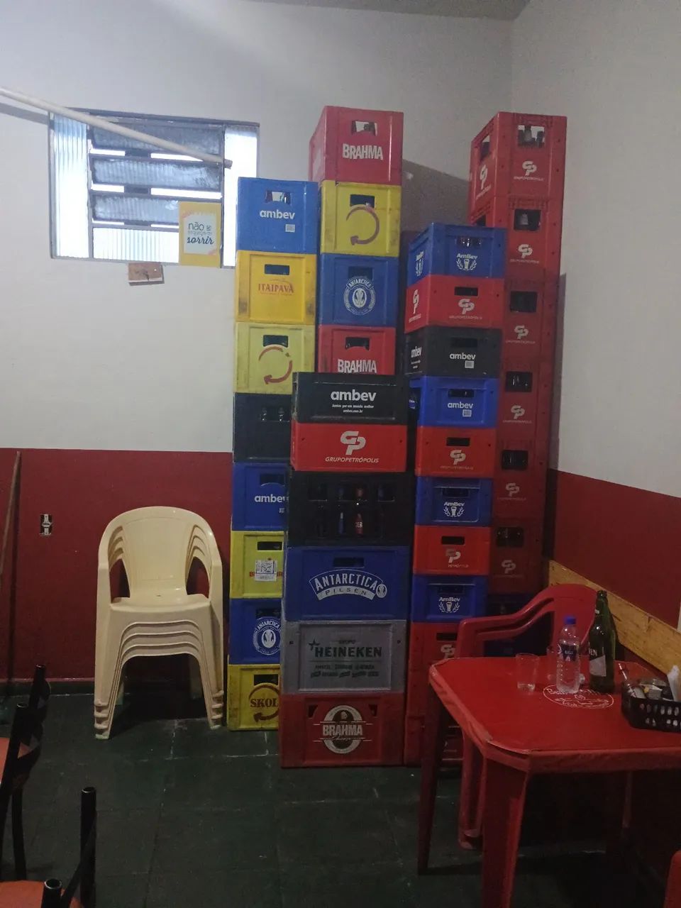 Caixas de cerveja 