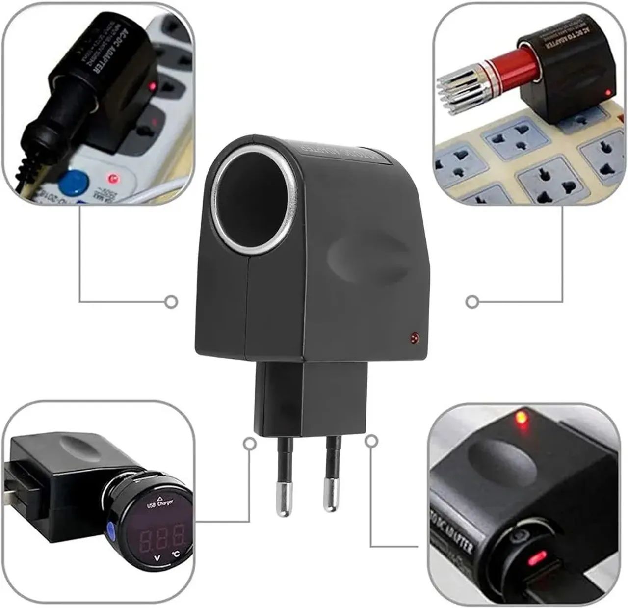 Adaptador veicular 12 volts - Foto 5