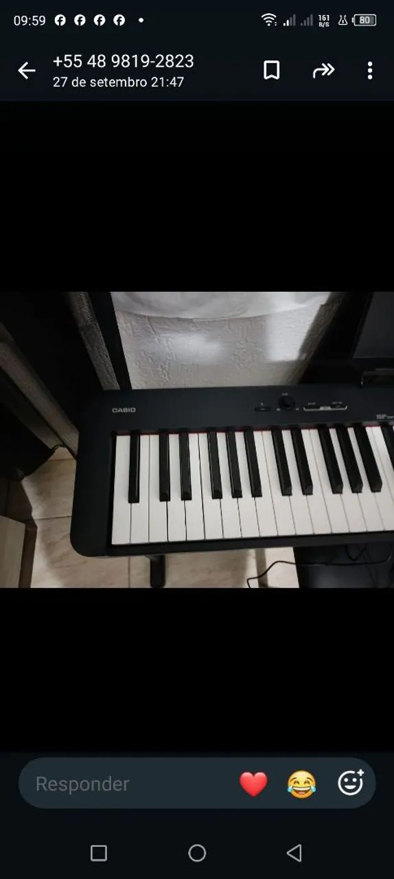 Piano Digital Cássio  - Foto 3