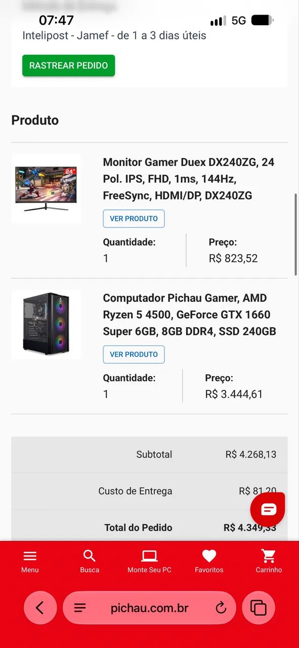 Vendo computador completo. 