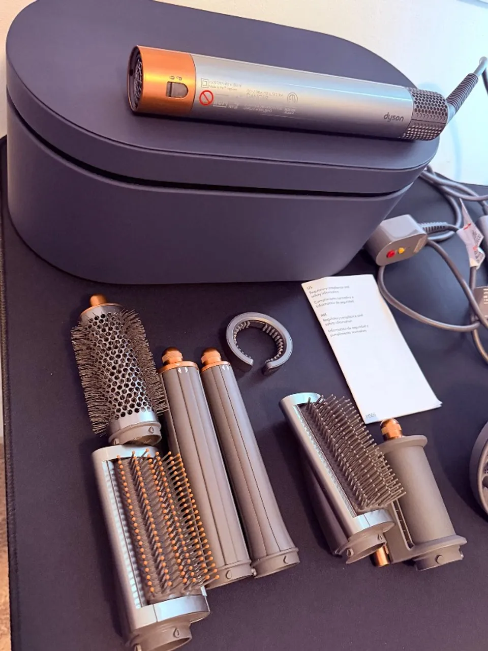 Dyson Airwrap Completo Secador e Escova Azul - Eletroportáteis